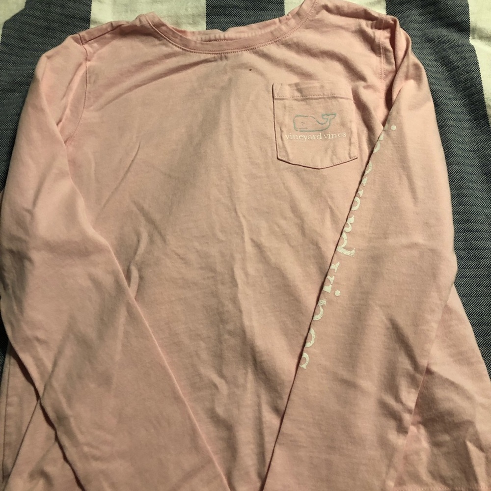 NWOT Vineyard Vines pink l/s shirt